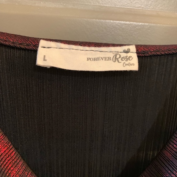 Red Forever Rose Dress - Picture 3 of 5